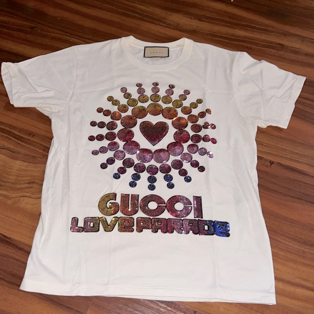 GUCCI Love Parade Fashion Show Tshirt